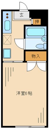 白欧館の物件間取画像